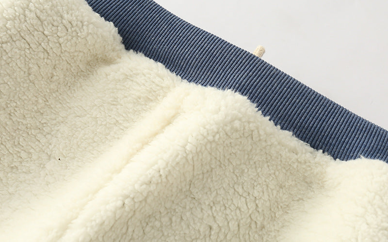 Fleece-Lined Drawstring Joggers