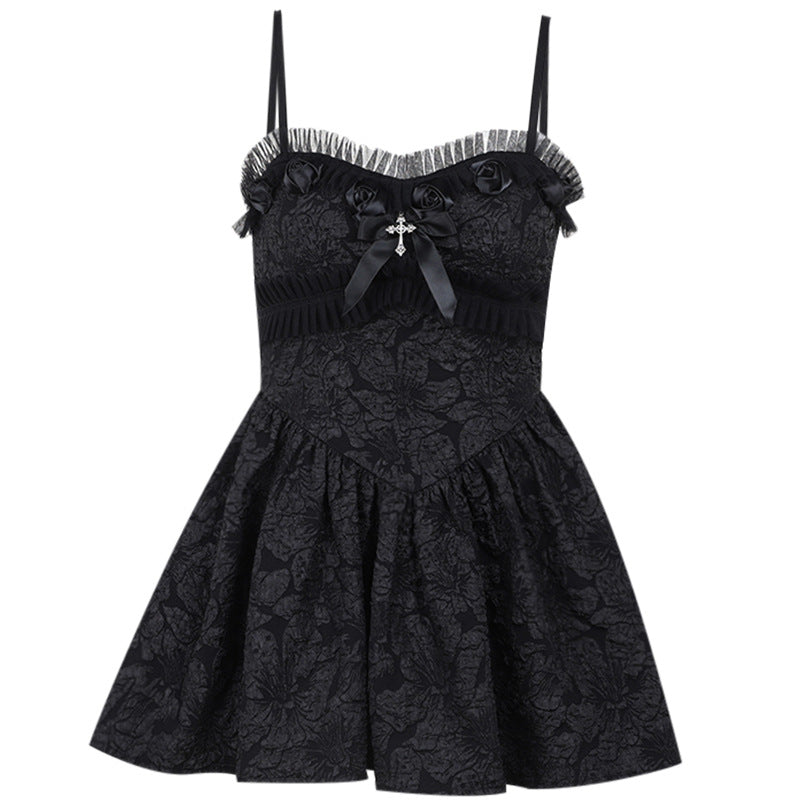 Rose Lace Cami Dress
