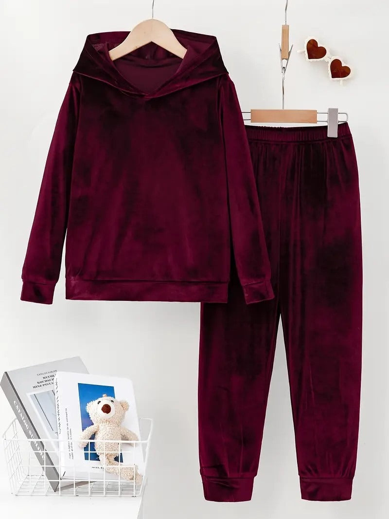 Hooded Jacket & Joggers Set