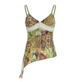 Paisley Lace-Trim Cami