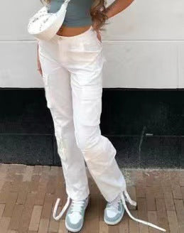 Low-Rise Cargo Pants