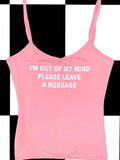 Message Slogan Camisole