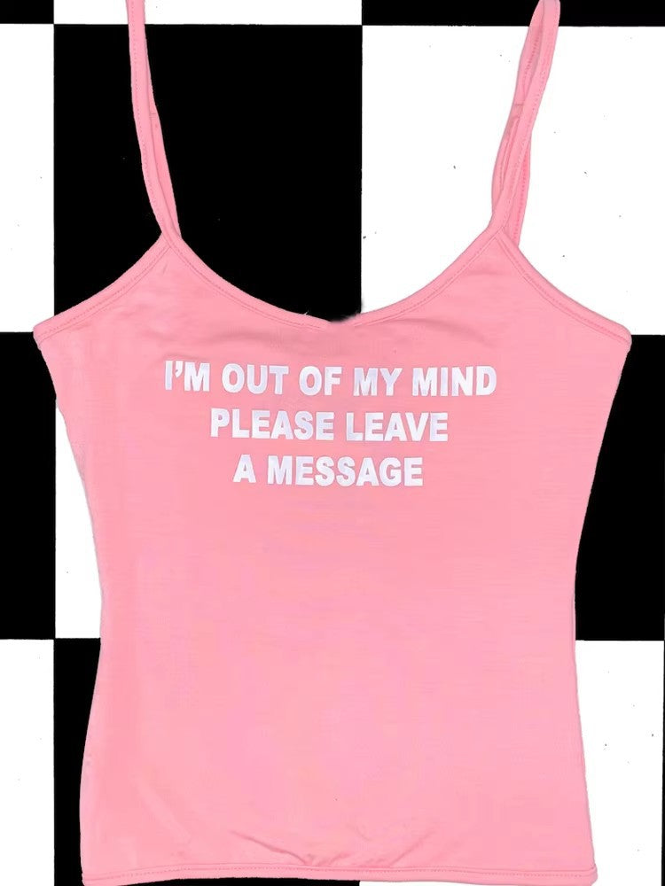 Message Slogan Camisole
