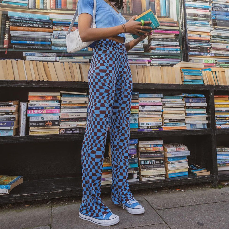 Printed Flare Pants