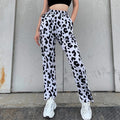 Printed Flare Pants