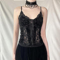 Gothic Lace Corset Cami