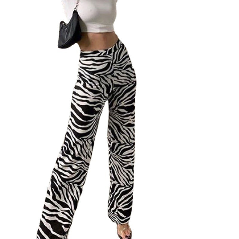 Printed Flare Pants