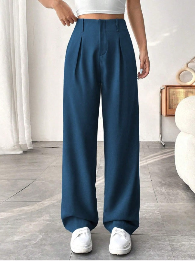 Tailored Wide-Leg Trousers