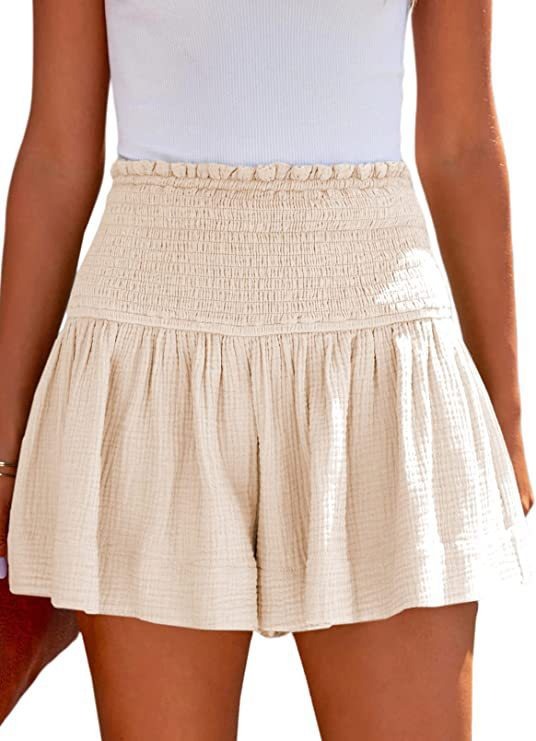High-Waist Pull-On Shorts