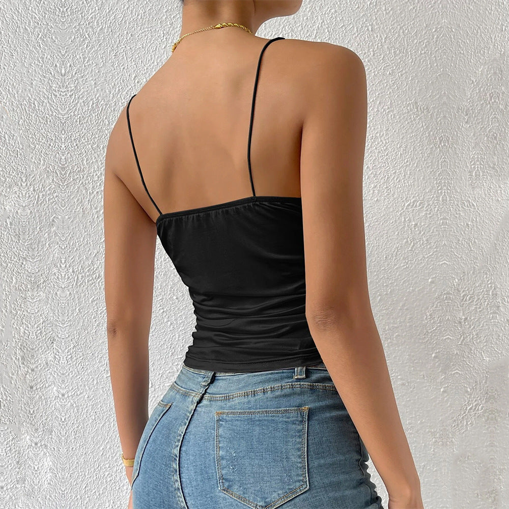 Draped-Neck Camisole