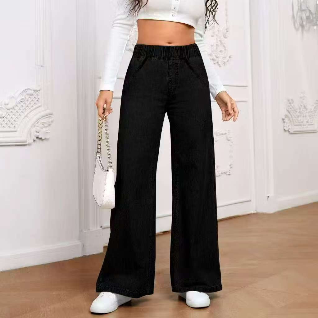 Classic Wide-Leg Jeans