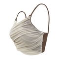 Ruched Strappy Sports Bra
