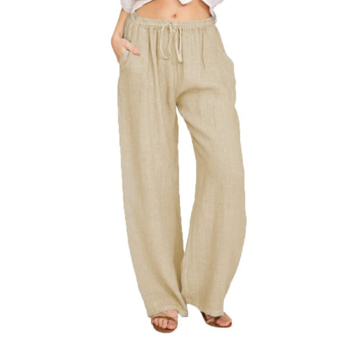 Drawstring Relaxed Pants