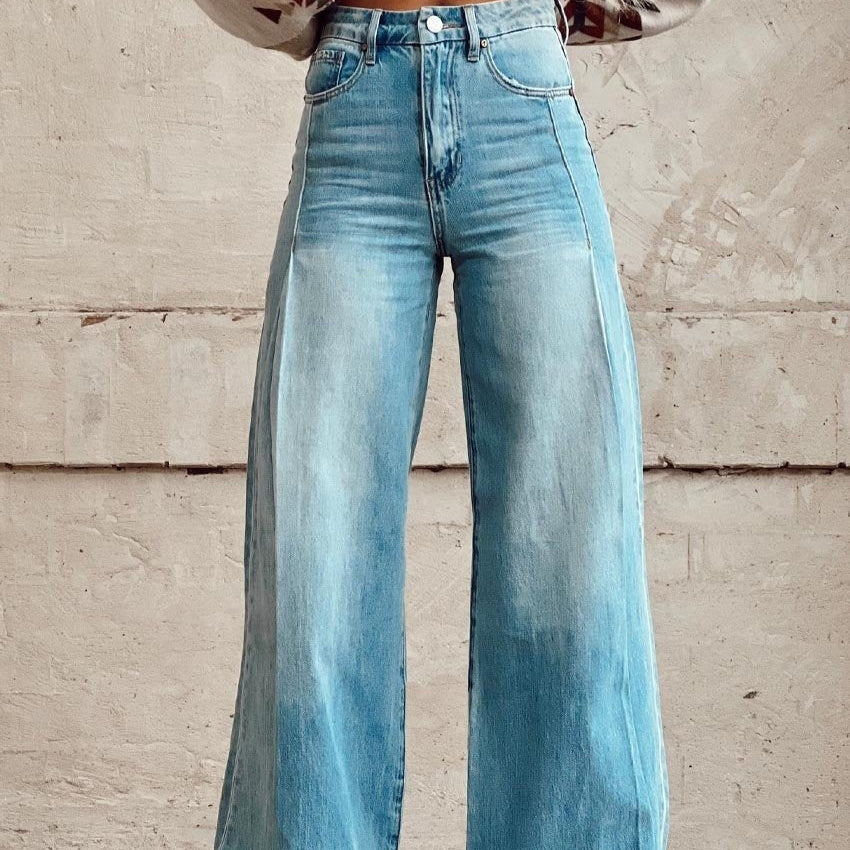 Printed Flare Pants