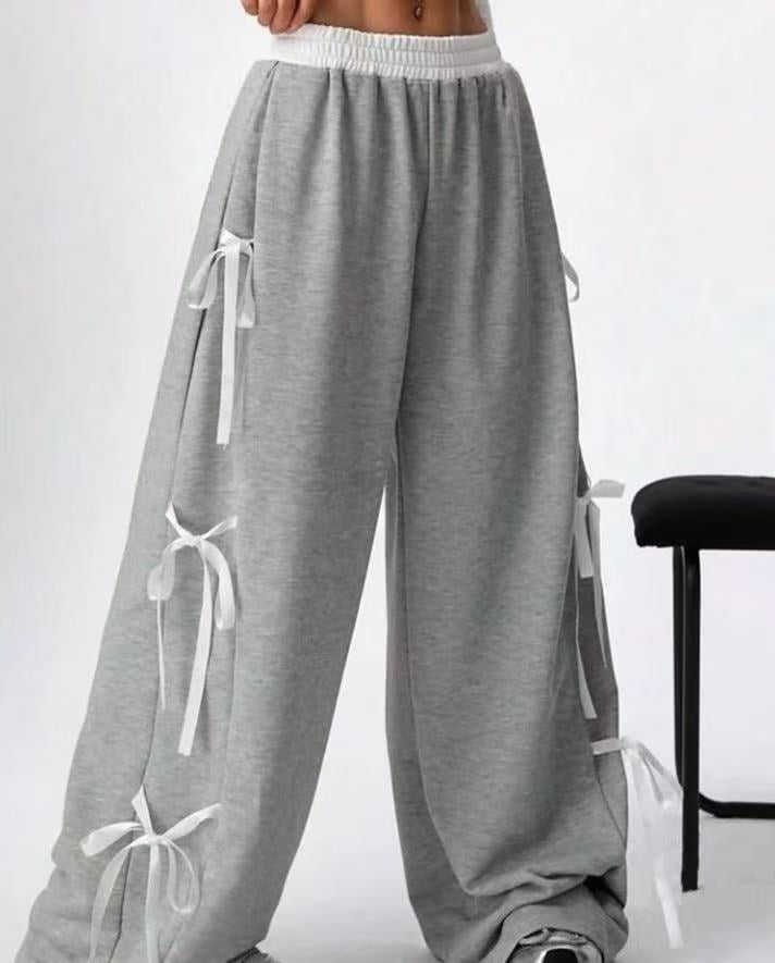 Contrast-Panel Track Pants