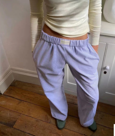Relaxed Wide-Leg Pants