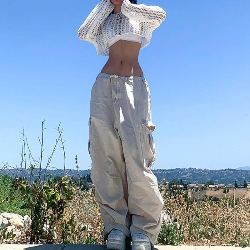 Low-Rise Cargo Pants