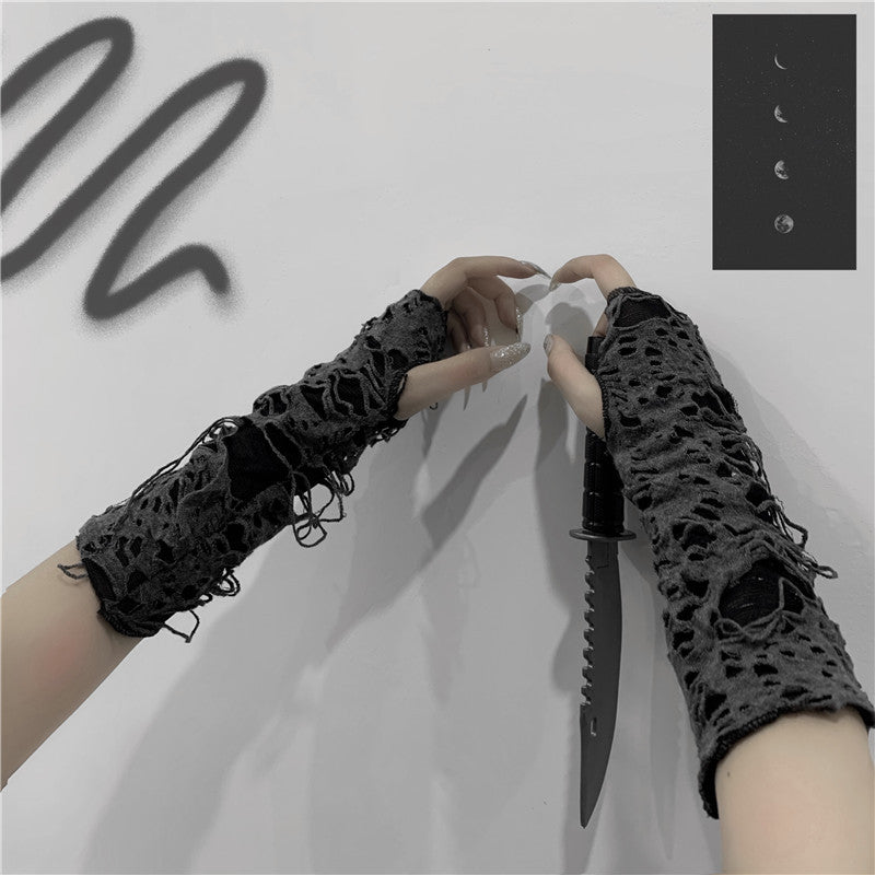 Lace Fingerless Arm Warmers