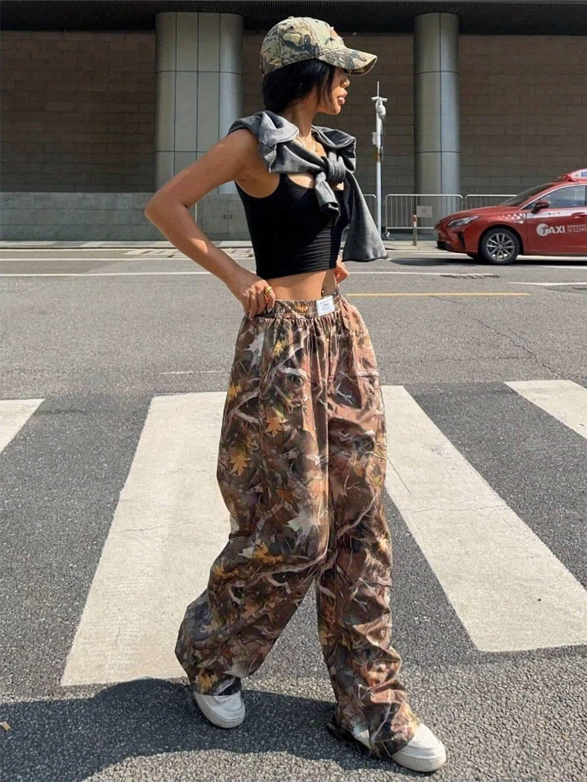 Baggy Camouflage Cargo Pants