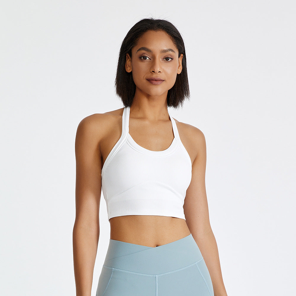 Strappy-Back Sports Bra
