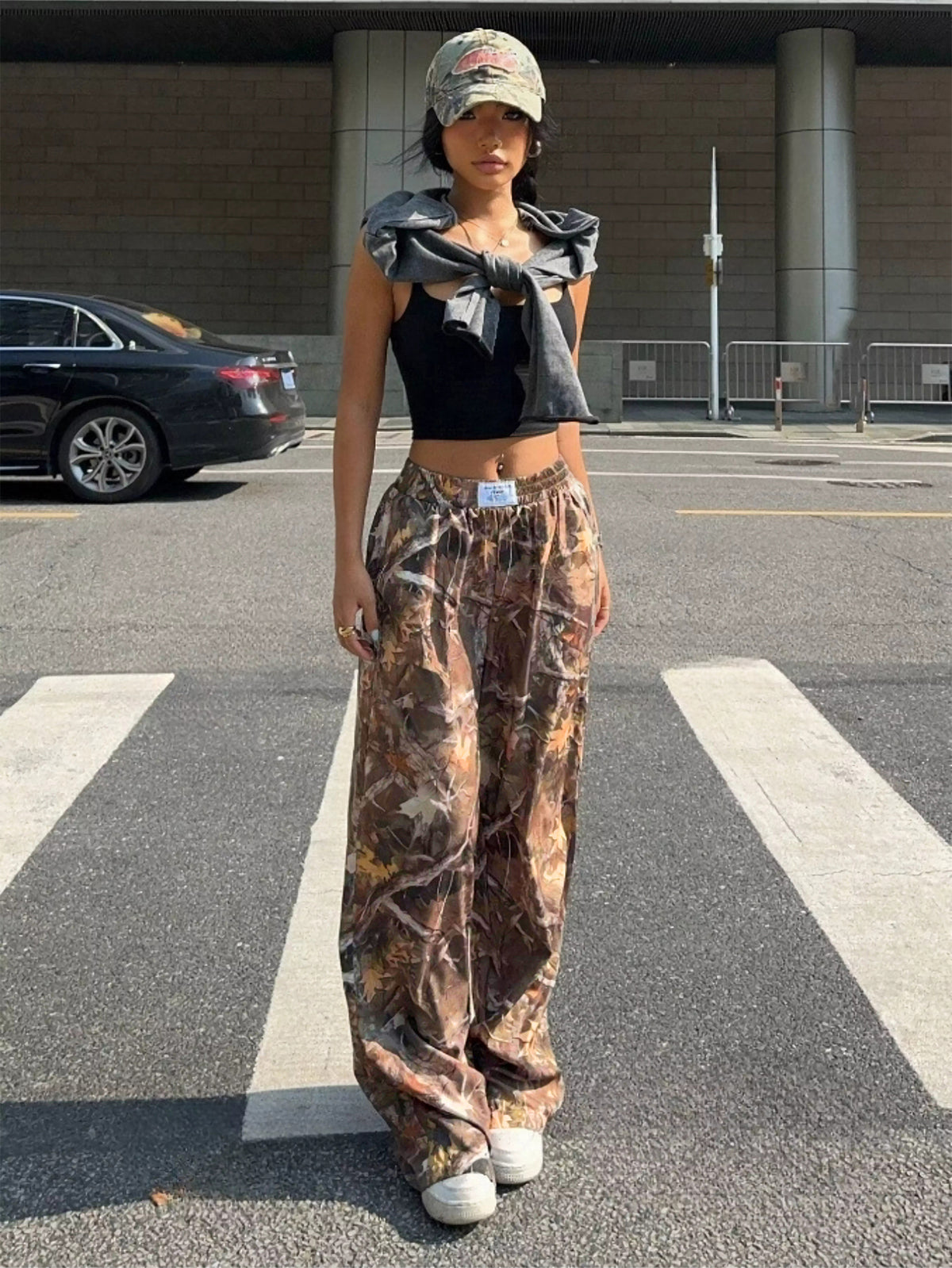 Baggy Camouflage Cargo Pants