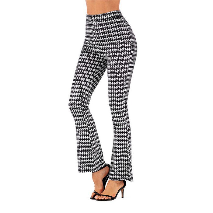 Printed Flare Pants