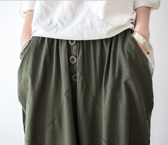 Relaxed Harem Pants