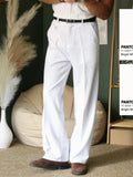 High-Waisted Tailored Trousers