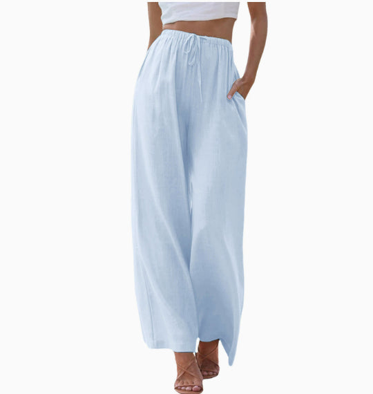 Drawstring Relaxed Pants