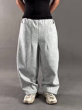 Sculpted Wide-Leg Sweatpants