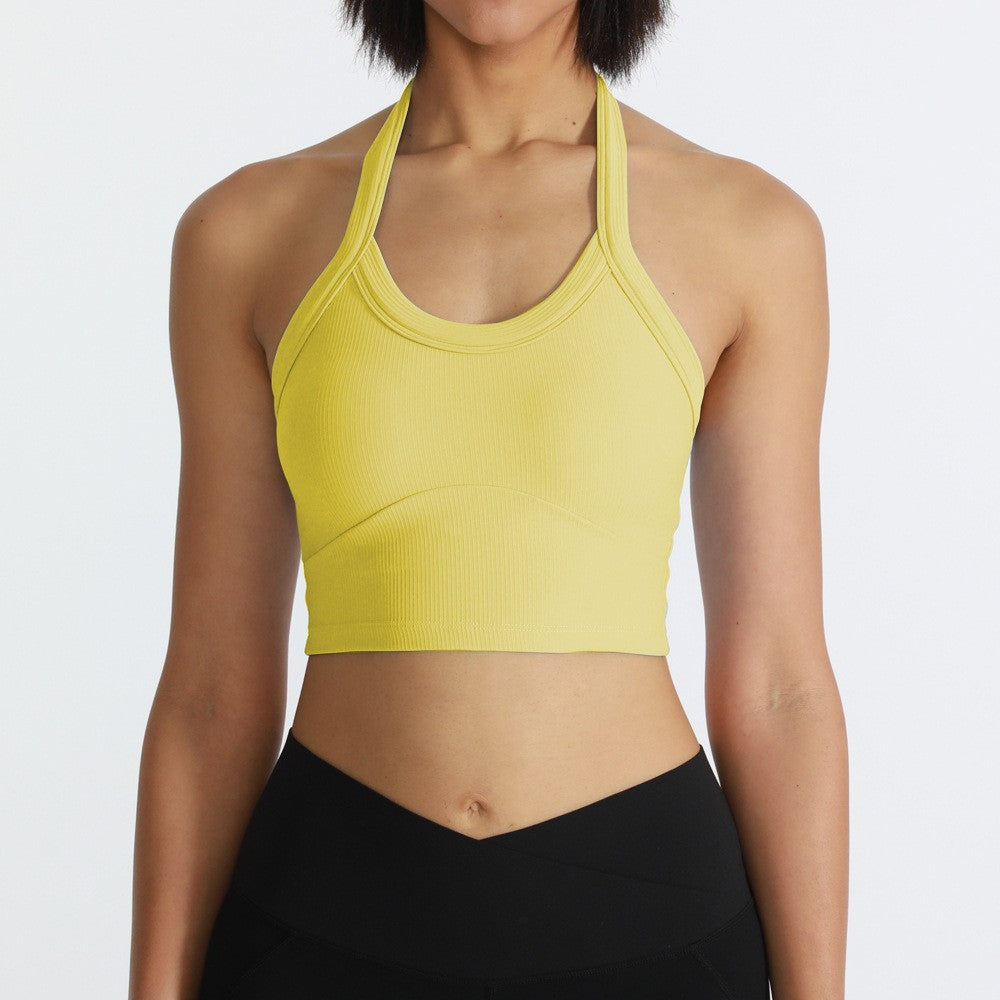 Strappy-Back Sports Bra