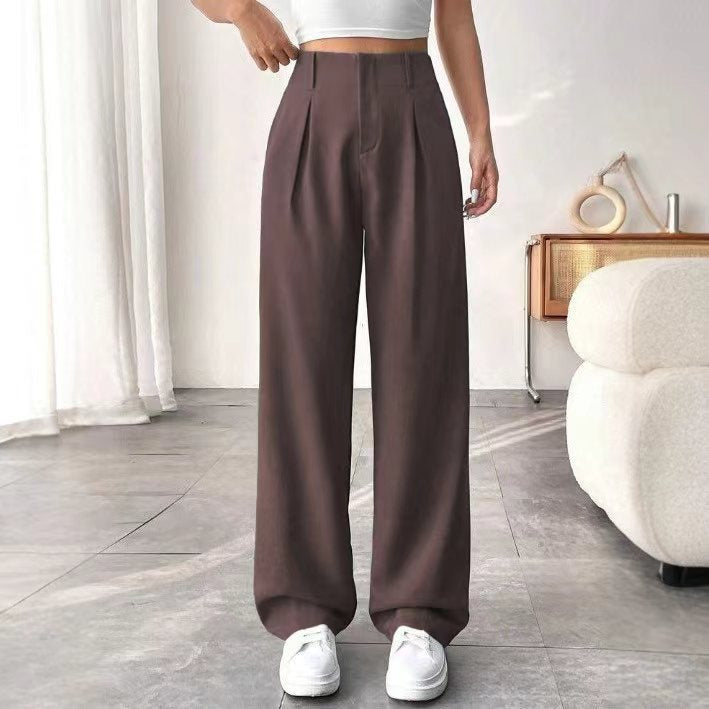 Tailored Wide-Leg Trousers