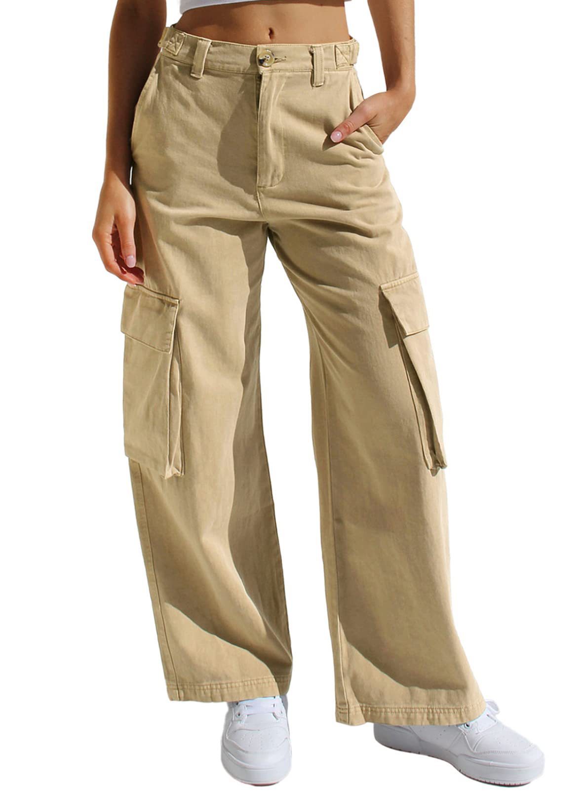 Multi-Pocket Cargo Jeans