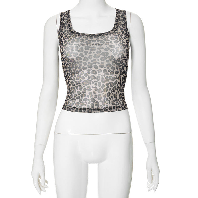 Leopard-Print Camisole