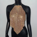 Embellished Halter Top