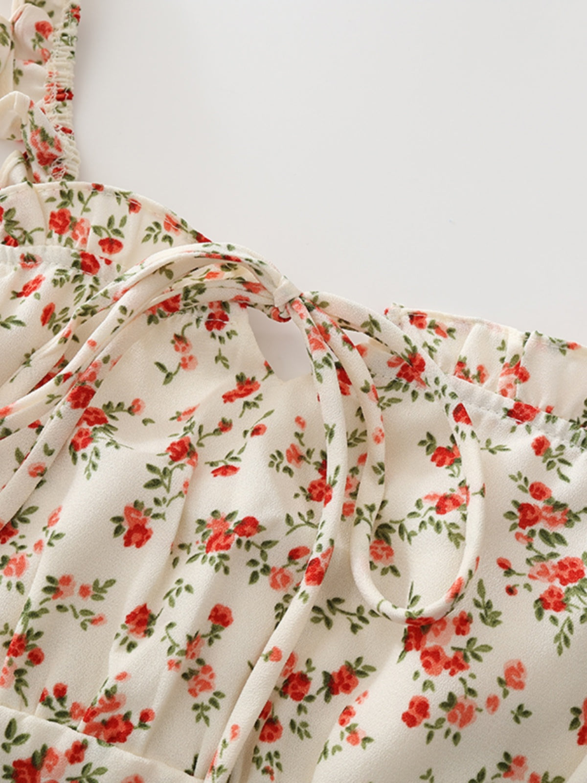 Floral Tie-Front Camisole