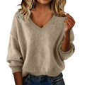 Relaxed V-Neck Sweater
