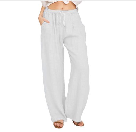 Drawstring Relaxed Pants