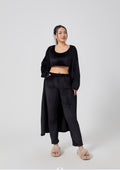 Three-Piece Lounge Set — Black