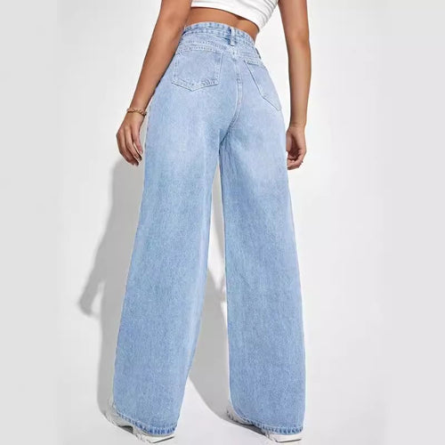 Classic Wide-Leg Jeans