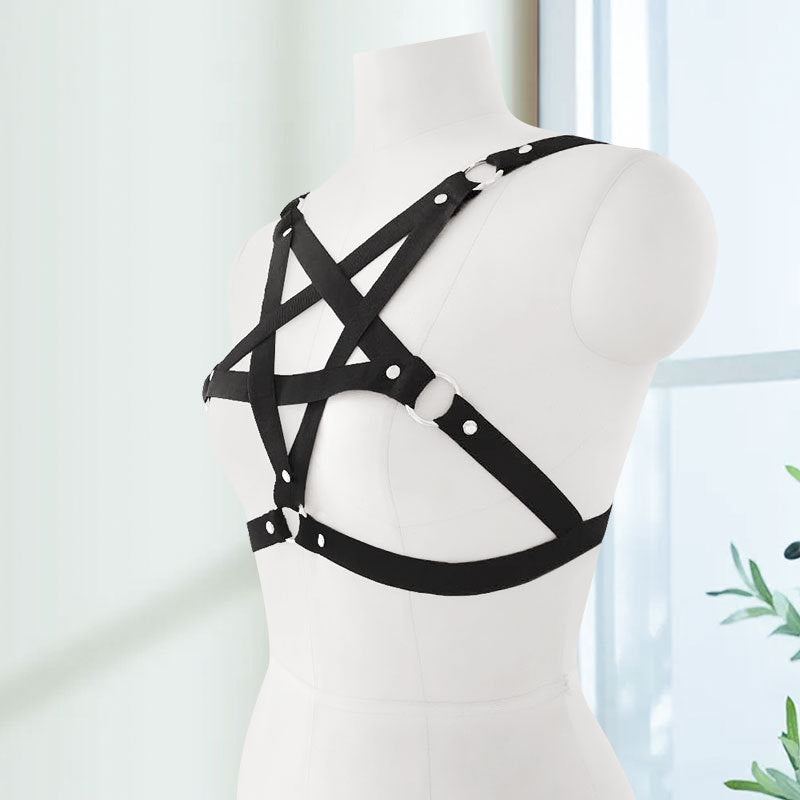 Pentagram Elastic Body Harness