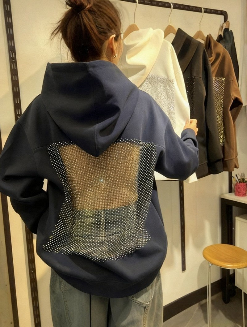 Relaxed Long-Sleeve Hoodie
