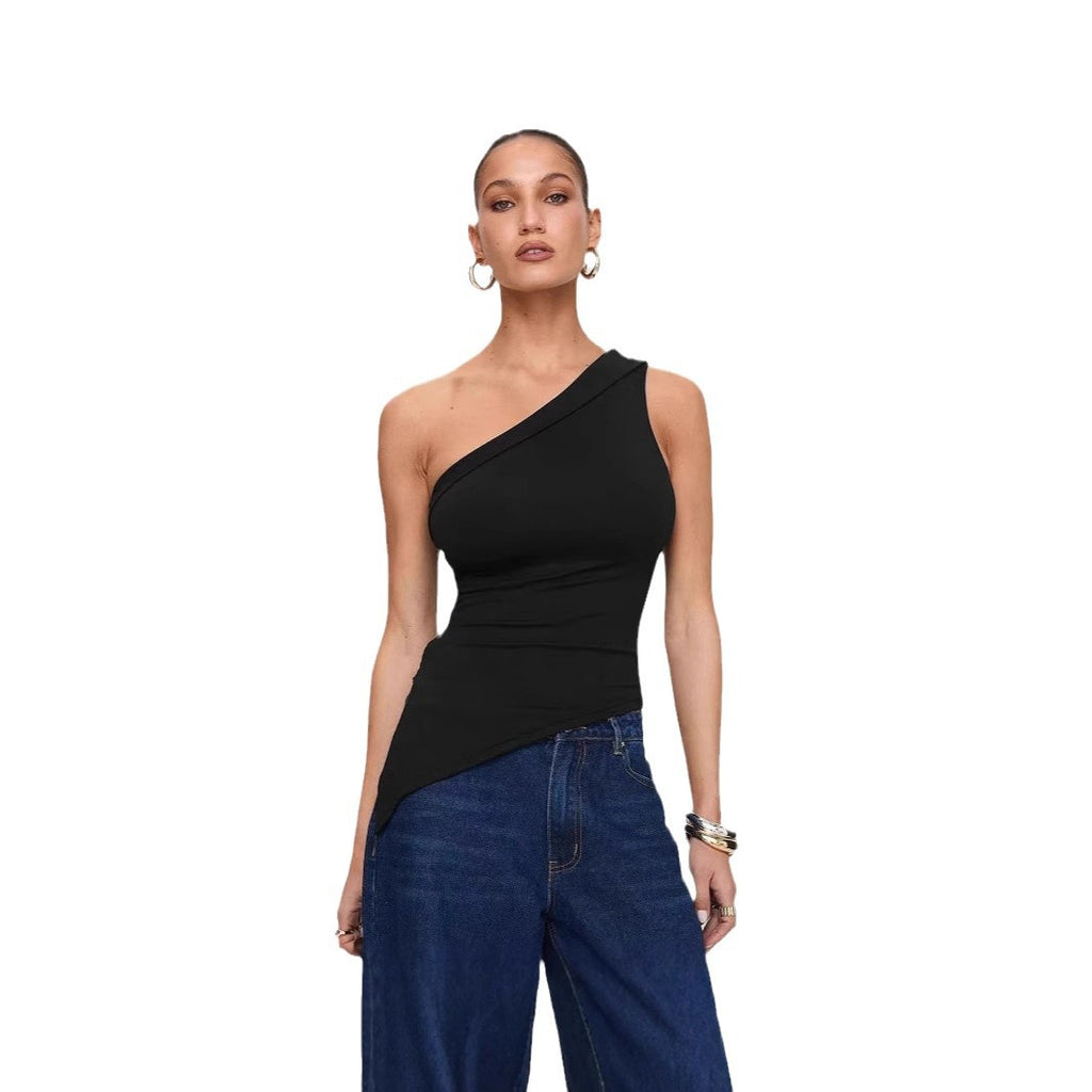 One-Shoulder Asymmetric Top