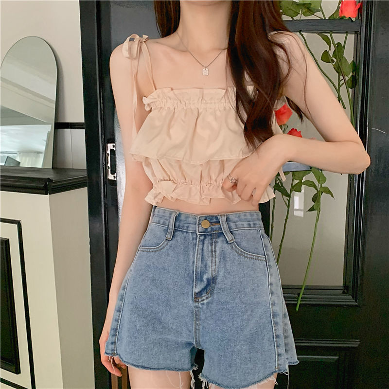 Ruffled Cami Top