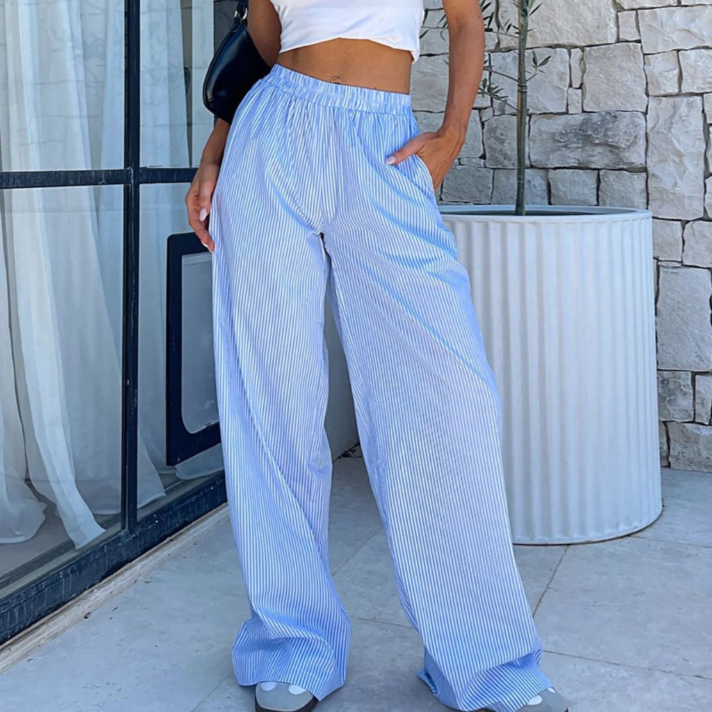 Relaxed Wide-Leg Pants