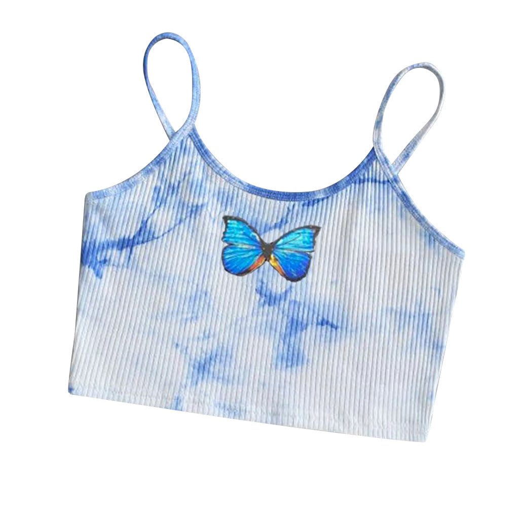 Tie-Dye Cropped Camisole