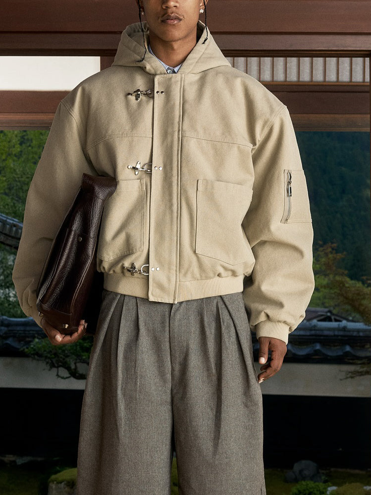 Hooded Toggle Duffle Coat