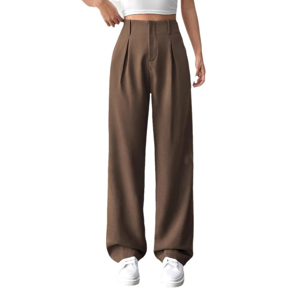 Tailored Wide-Leg Trousers