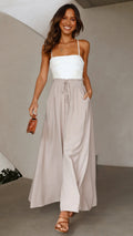 Relaxed Wide-Leg Trousers