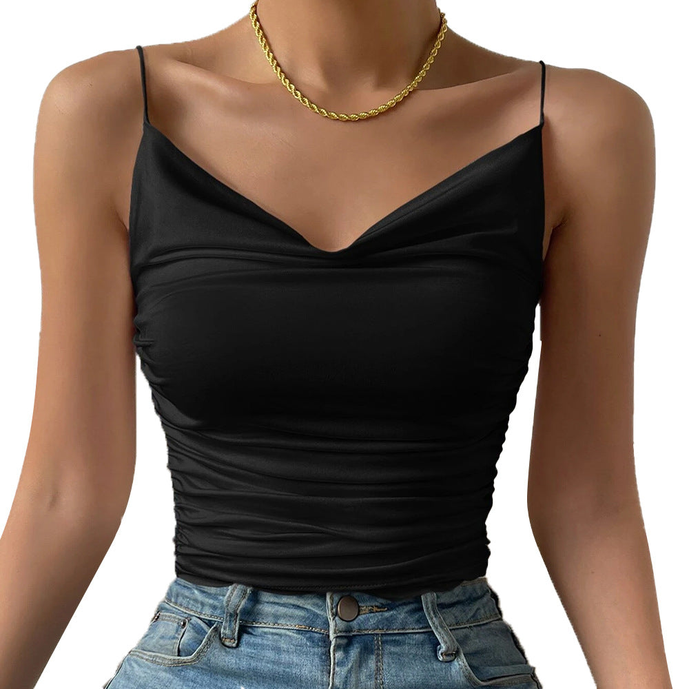 Draped-Neck Camisole